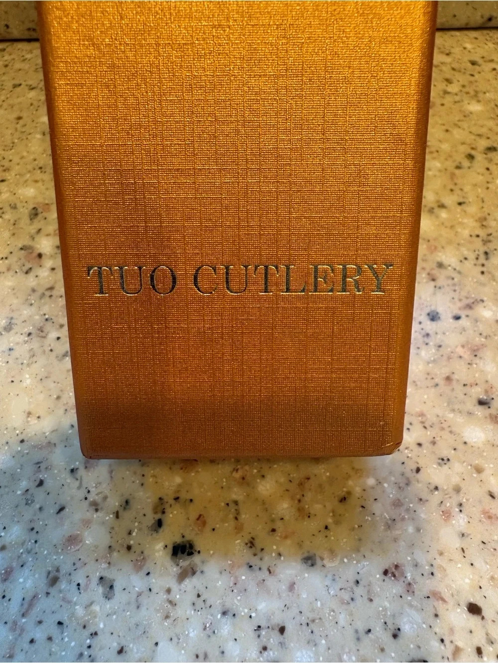 TUO 5.5” Cheese and Tomato Knife with a Perforated Blade and Pakkawood Handle